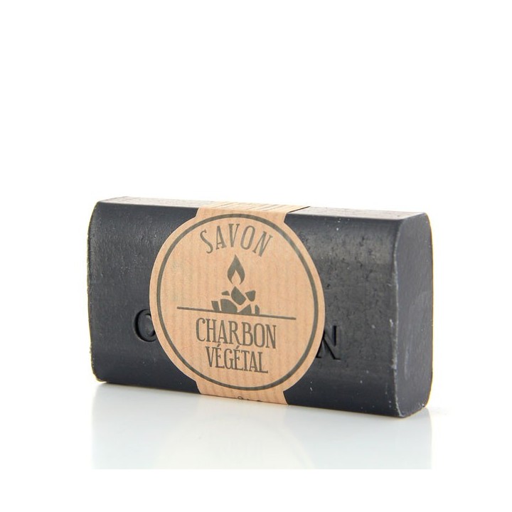 Savon au charbon végétal - Visage et Corps - Fabriqué à Marseille