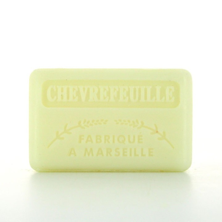 Savon Chèvrefeuille -  Made in Marseille -  enrichie au beurre de karité bio