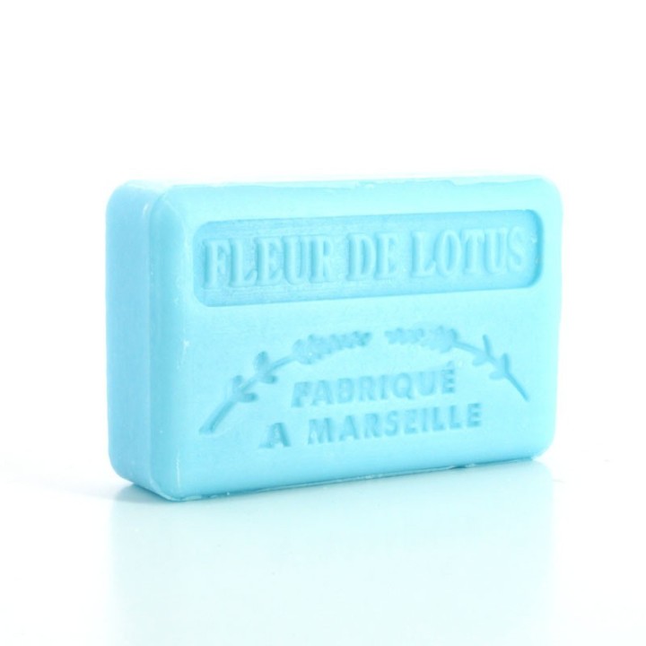 Savon Fleur de Lotus -  Made in Marseille -  enrichie au beurre de karité bio