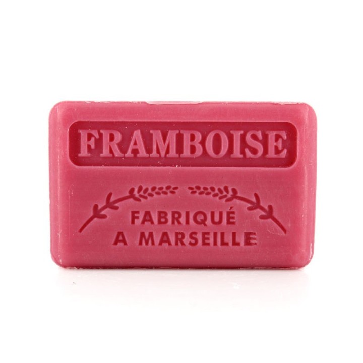 Savon Framboise -  Made in Marseille -  enrichie au beurre de karité bio