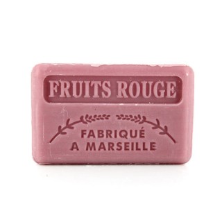 Savon Fruits Rouge -  Made in Marseille -  enrichie au beurre de karité bio
