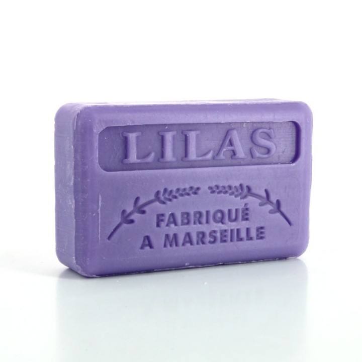 Savon Lilas -  Made in Marseille -  enrichie au beurre de karité bio
