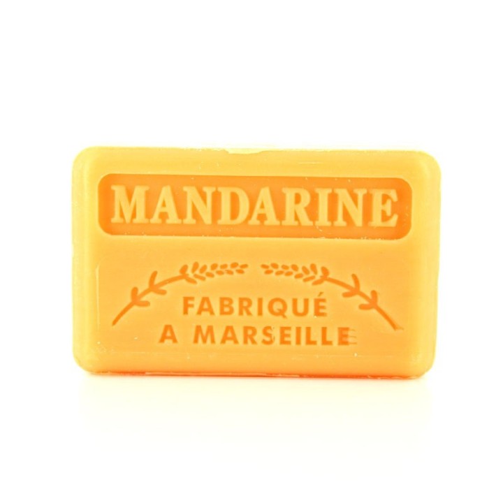 Savon Mandarine -  Made in Marseille -  enrichie au beurre de karité bio