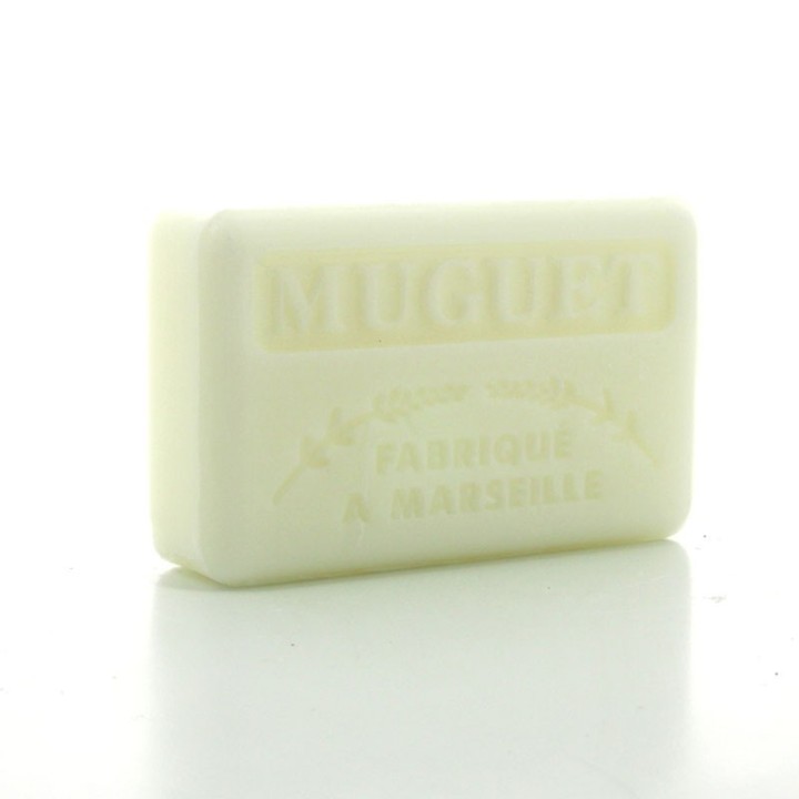 Savon Muguet -  Made in Marseille -  enrichie au beurre de karité bio