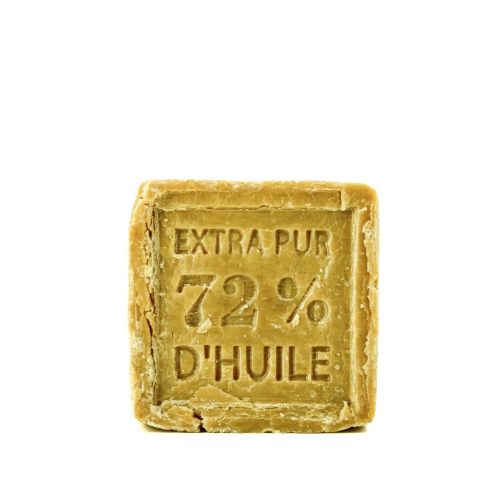 Authentique Cube de Savon de Marseille - huiles végétales - 72% - 300g