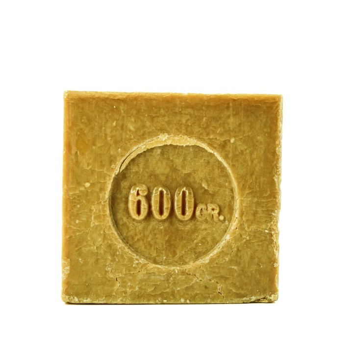 Authentique Cube de Savon de Marseille - huiles végétales - 72% - 600g