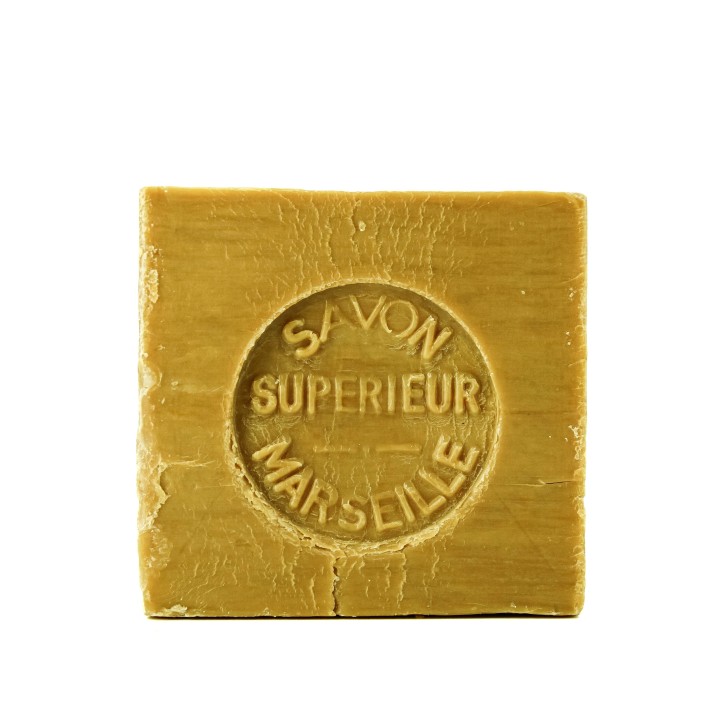Authentique Cube de Savon de Marseille - huiles végétales - 72% - 600g
