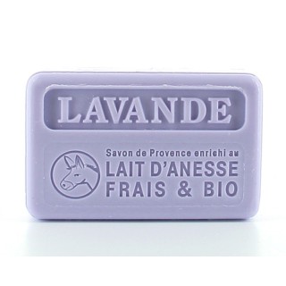 Savon lavande au lait d'ânesse 100g