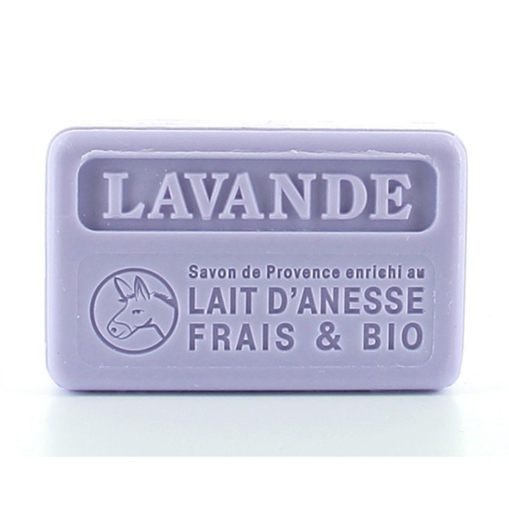 Savon lavande au lait d'ânesse 100g