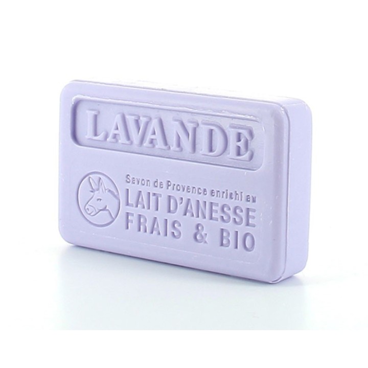 Savon lavande au lait d'ânesse 100g