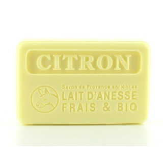 Savon citron au lait d'ânesse 100g