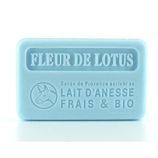 Savon fleur de lotus au lait d'ânesse 100g