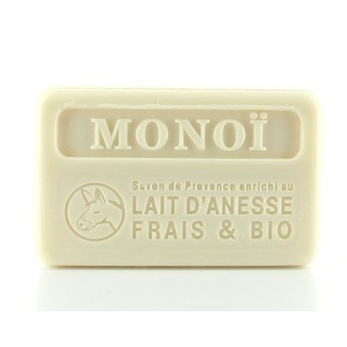 Savon monoï au lait d'ânesse 100g