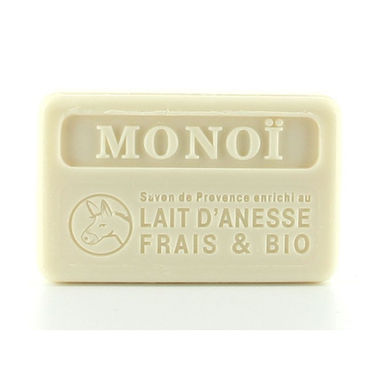Savon monoï au lait d'ânesse 100g