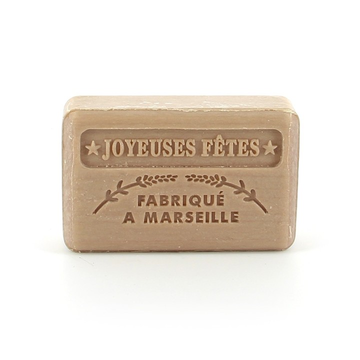 Joyeuses Fêtes Or Savonnette Marseillaise 125 g