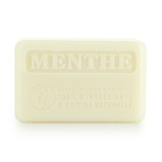 Savon Menthe à l'huile essentielle - sans palme, conservateur, colorant