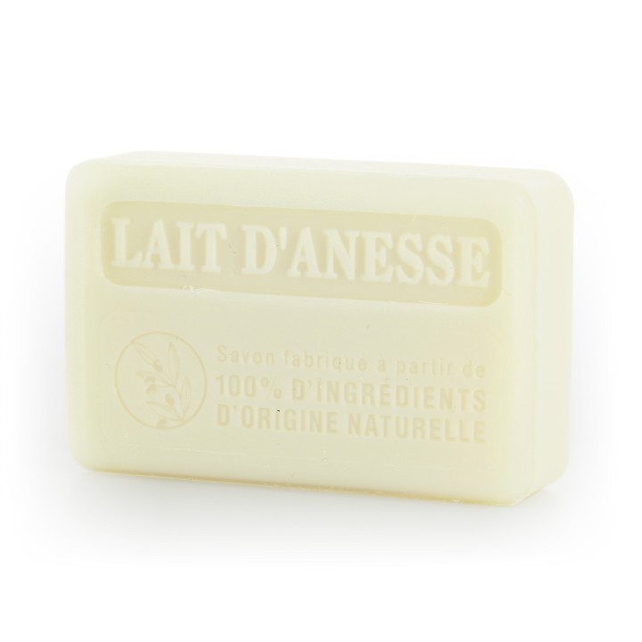 Savon au Lait d'ânesse biologique 100% Nature fabriqué à Marseille