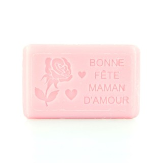 Savon fête des mères Bonne fête Maman d'amour.