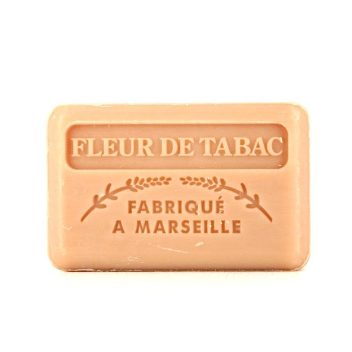 Savon Fleur de Tabac -  Made in Marseille -  enrichie au beurre de karité bio