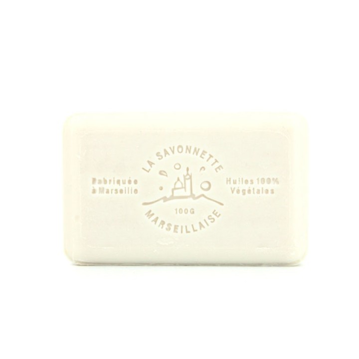 Savon 100g Lait de chèvre senteur Fleur de coton 100g - La Savonnette Marseillaise