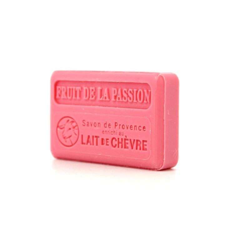Savon au Lait de chèvre Fruit de la passion 100g par La Savonnette Marseillaise