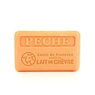 Savon au Lait de Chèvre Senteur Pèche 100g La Savonnette Marseillaise