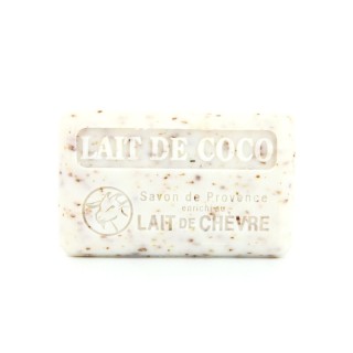 Savon au Lait de chèvre et Lait de coco 100g La Savonnette Marseillaise