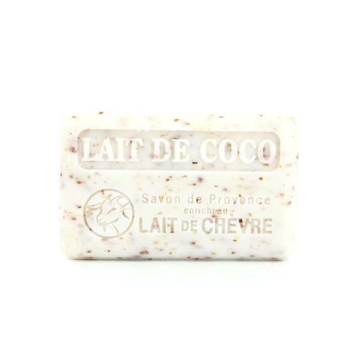 Savon au Lait de chèvre et Lait de coco 100g La Savonnette Marseillaise