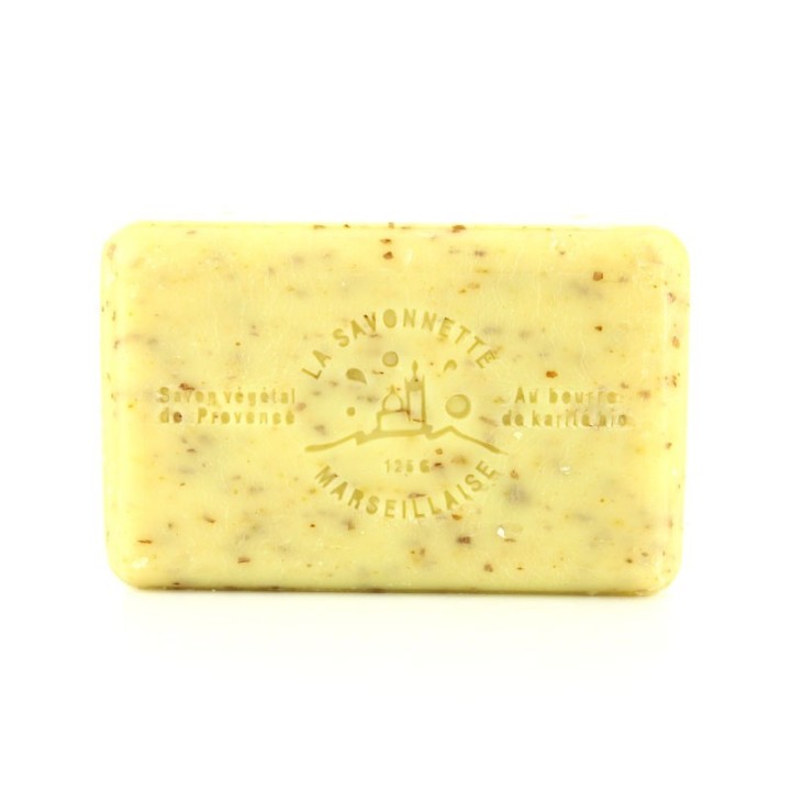 Savon Citron broyé -  Made in Marseille -  enrichie au beurre de karité bio