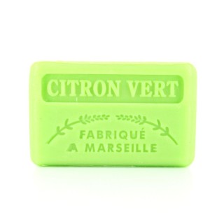 Savon Citron Vert -  Made in Marseille -  enrichie au beurre de karité bio