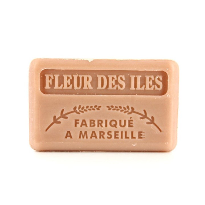 Savon Fleur des îles -  Made in Marseille -  enrichie au beurre de karité bio