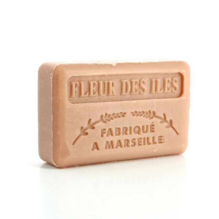 Savon Fleur des îles -  Made in Marseille -  enrichie au beurre de karité bio