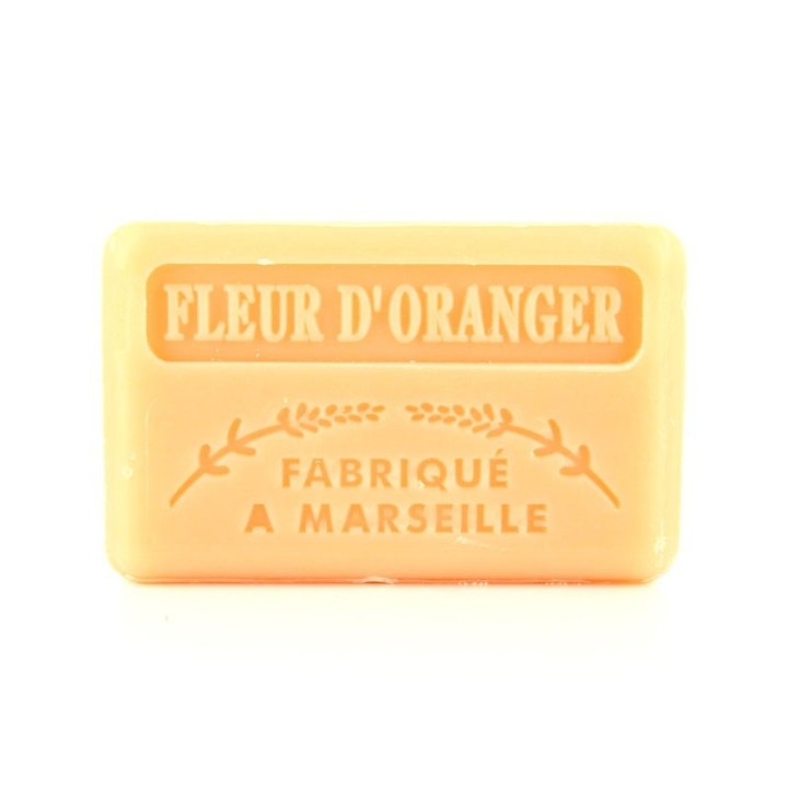 Savon Fleur d'Oranger -  Made in Marseille -  enrichie au beurre de karité bio