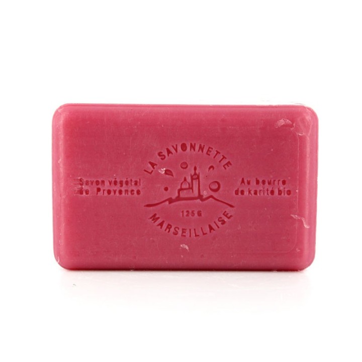 Savon Framboise -  Made in Marseille -  enrichie au beurre de karité bio