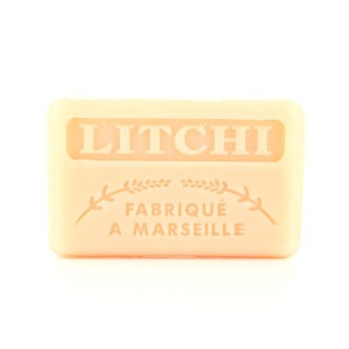 Savon Litchi -  Made in Marseille -  enrichie au beurre de karité bio