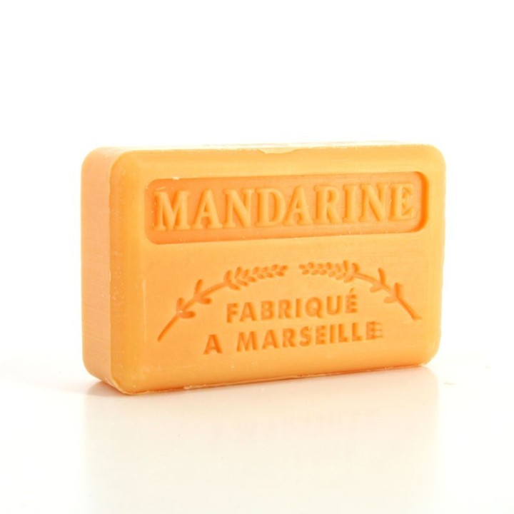 Savon Mandarine -  Made in Marseille -  enrichie au beurre de karité bio