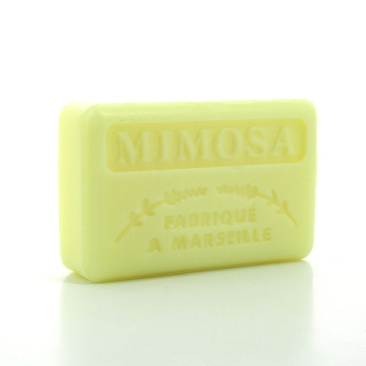 Savon Mimosa -  Made in Marseille -  enrichie au beurre de karité bio